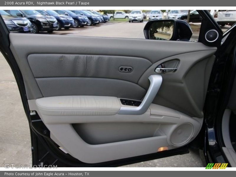 Nighthawk Black Pearl / Taupe 2008 Acura RDX