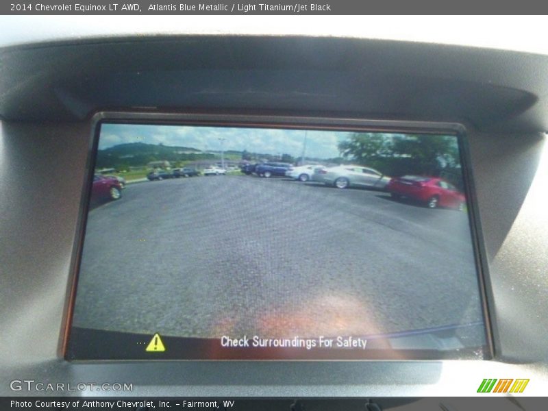 Atlantis Blue Metallic / Light Titanium/Jet Black 2014 Chevrolet Equinox LT AWD