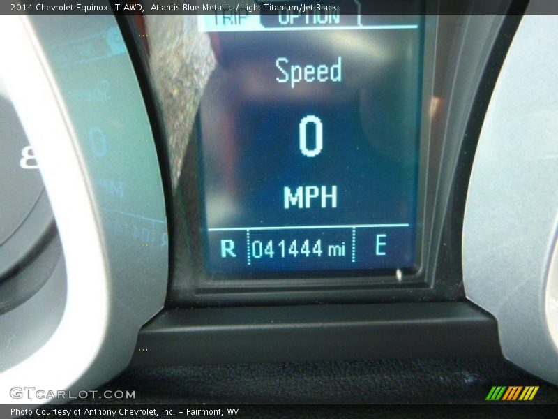 Atlantis Blue Metallic / Light Titanium/Jet Black 2014 Chevrolet Equinox LT AWD