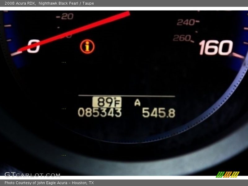 Nighthawk Black Pearl / Taupe 2008 Acura RDX
