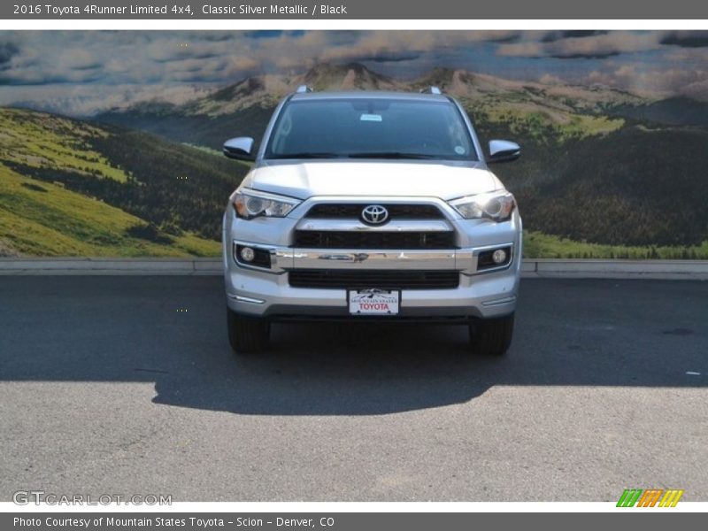Classic Silver Metallic / Black 2016 Toyota 4Runner Limited 4x4