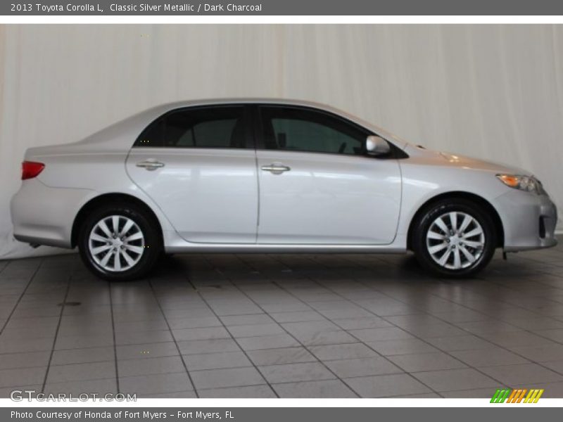 Classic Silver Metallic / Dark Charcoal 2013 Toyota Corolla L