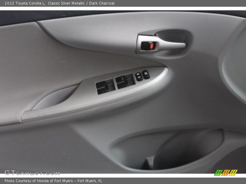 Classic Silver Metallic / Dark Charcoal 2013 Toyota Corolla L