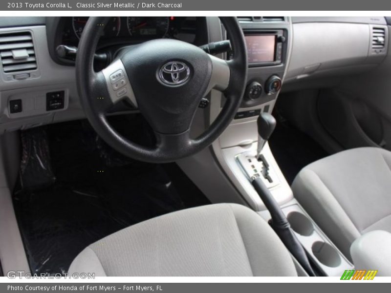Classic Silver Metallic / Dark Charcoal 2013 Toyota Corolla L