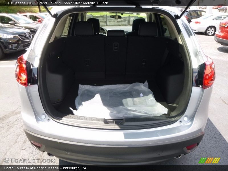 Sonic Silver Metallic / Black 2016 Mazda CX-5 Grand Touring