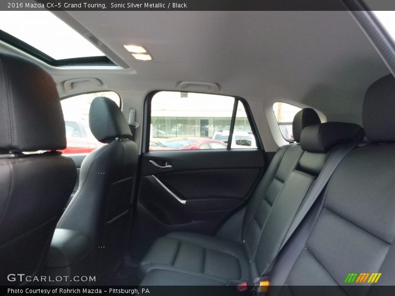 Sonic Silver Metallic / Black 2016 Mazda CX-5 Grand Touring