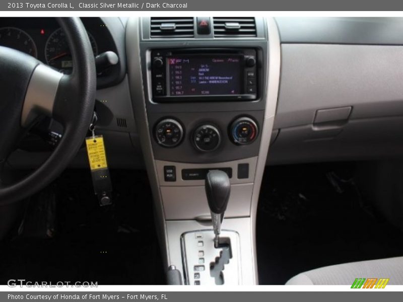 Classic Silver Metallic / Dark Charcoal 2013 Toyota Corolla L