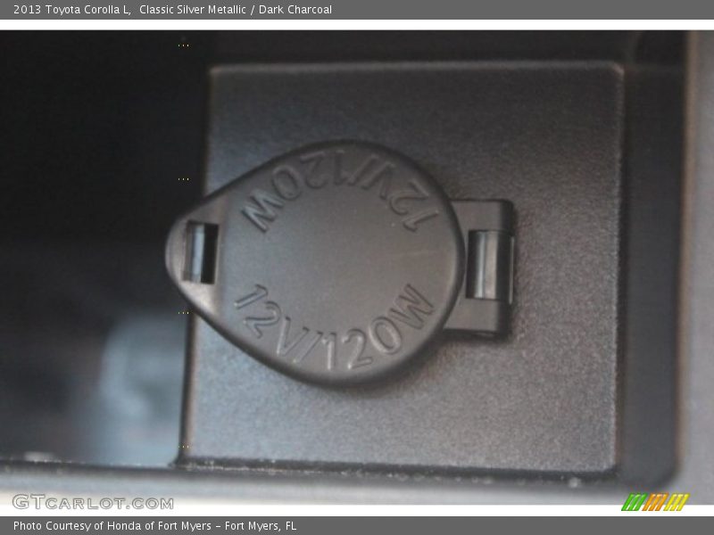 Classic Silver Metallic / Dark Charcoal 2013 Toyota Corolla L