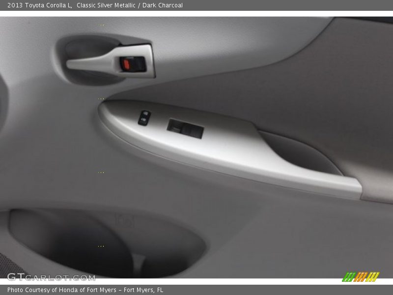 Classic Silver Metallic / Dark Charcoal 2013 Toyota Corolla L