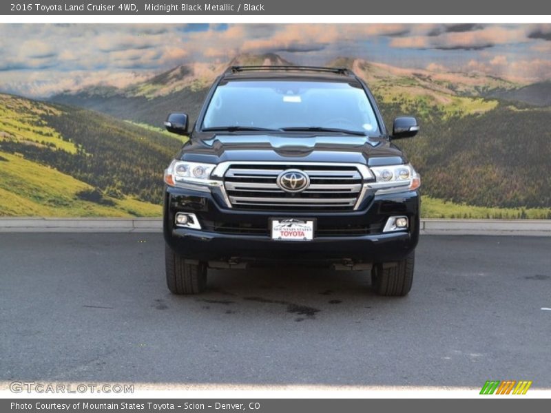 Midnight Black Metallic / Black 2016 Toyota Land Cruiser 4WD