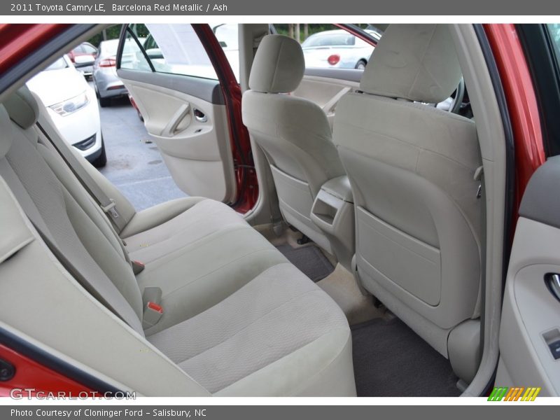 Barcelona Red Metallic / Ash 2011 Toyota Camry LE