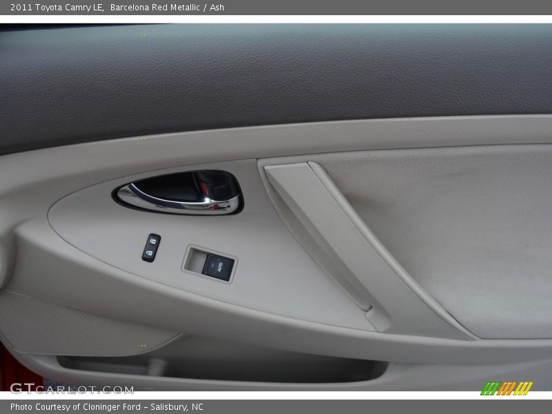 Barcelona Red Metallic / Ash 2011 Toyota Camry LE