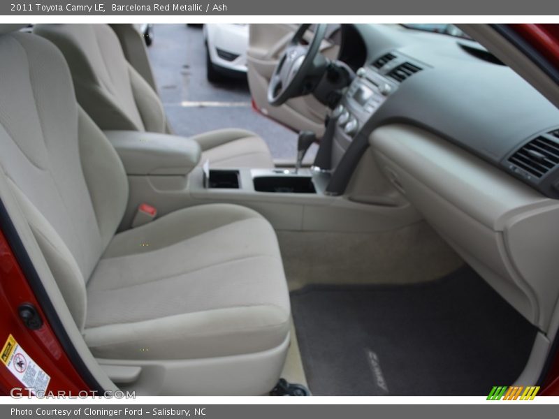 Barcelona Red Metallic / Ash 2011 Toyota Camry LE