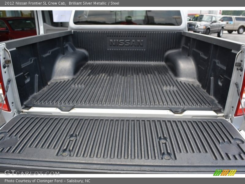 Brilliant Silver Metallic / Steel 2012 Nissan Frontier SL Crew Cab