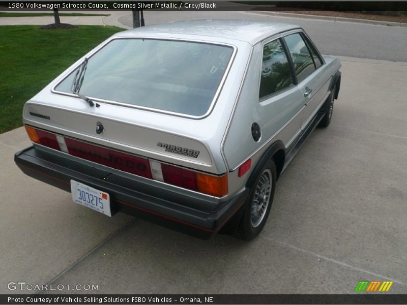 Cosmos Silver Metallic / Grey/Black 1980 Volkswagen Scirocco Coupe