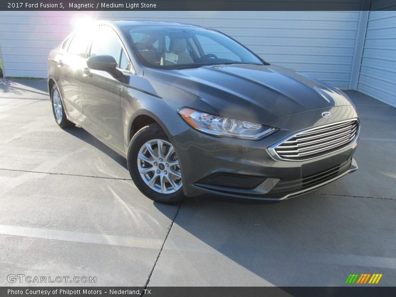 Magnetic / Medium Light Stone 2017 Ford Fusion S