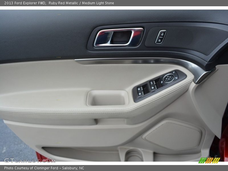 Ruby Red Metallic / Medium Light Stone 2013 Ford Explorer FWD