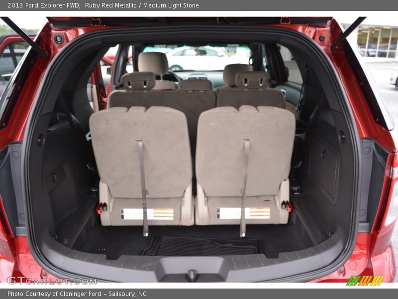 Ruby Red Metallic / Medium Light Stone 2013 Ford Explorer FWD