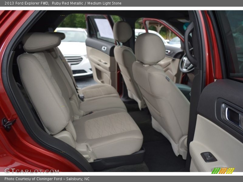 Ruby Red Metallic / Medium Light Stone 2013 Ford Explorer FWD