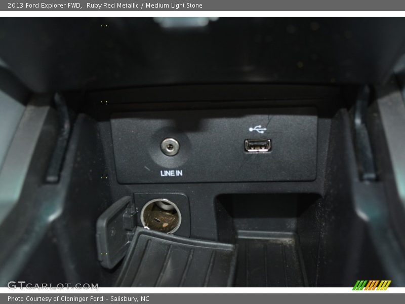 Ruby Red Metallic / Medium Light Stone 2013 Ford Explorer FWD
