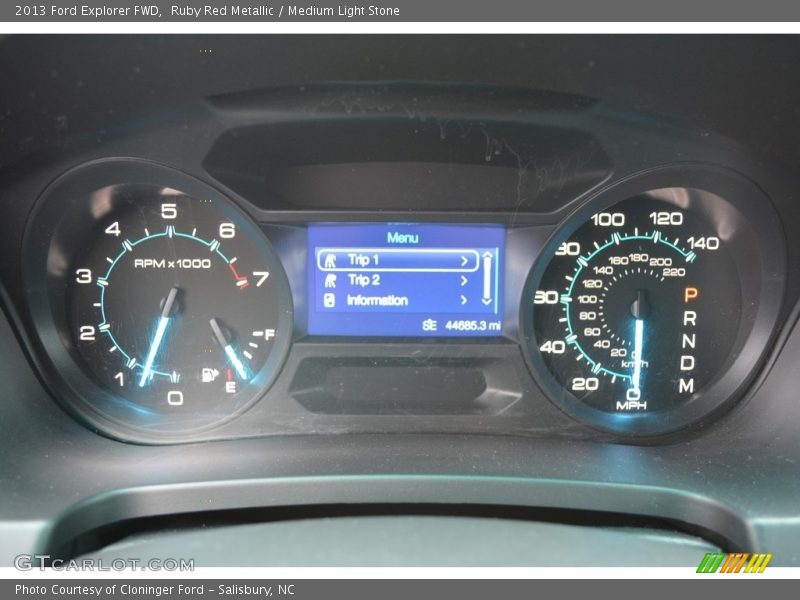 Ruby Red Metallic / Medium Light Stone 2013 Ford Explorer FWD