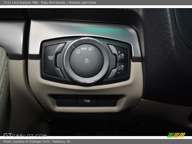 Ruby Red Metallic / Medium Light Stone 2013 Ford Explorer FWD