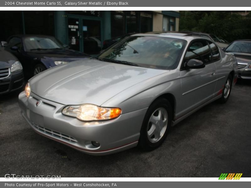 Galaxy Silver Metallic / Ebony Black 2004 Chevrolet Monte Carlo SS