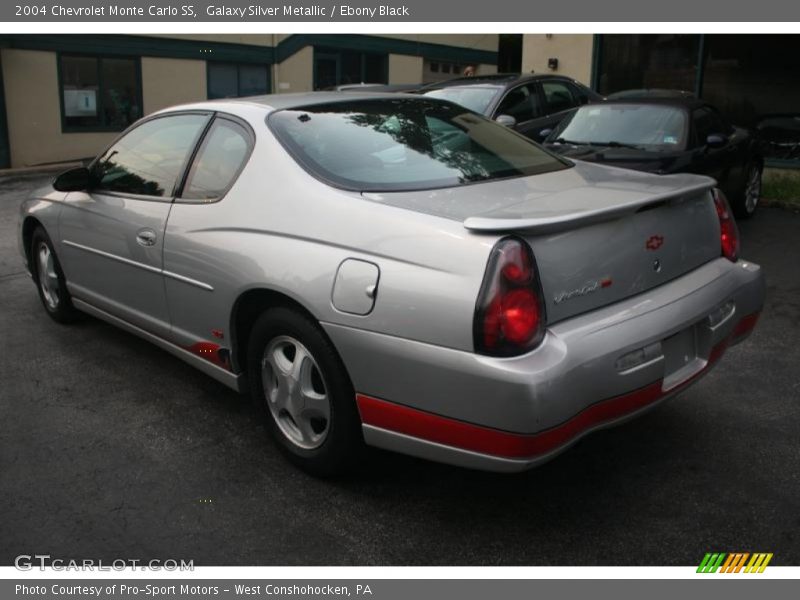 Galaxy Silver Metallic / Ebony Black 2004 Chevrolet Monte Carlo SS