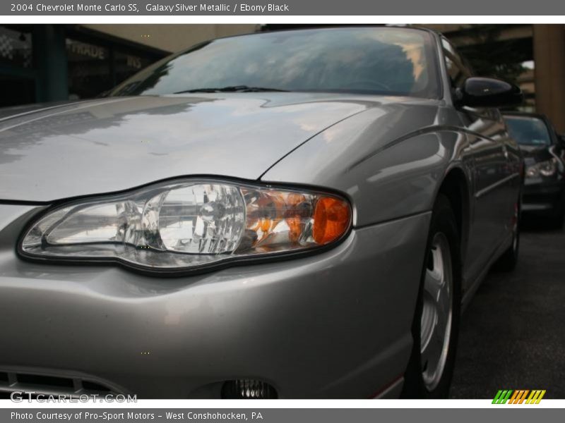 Galaxy Silver Metallic / Ebony Black 2004 Chevrolet Monte Carlo SS