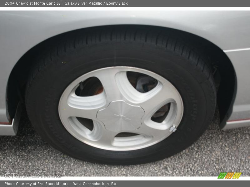 Galaxy Silver Metallic / Ebony Black 2004 Chevrolet Monte Carlo SS