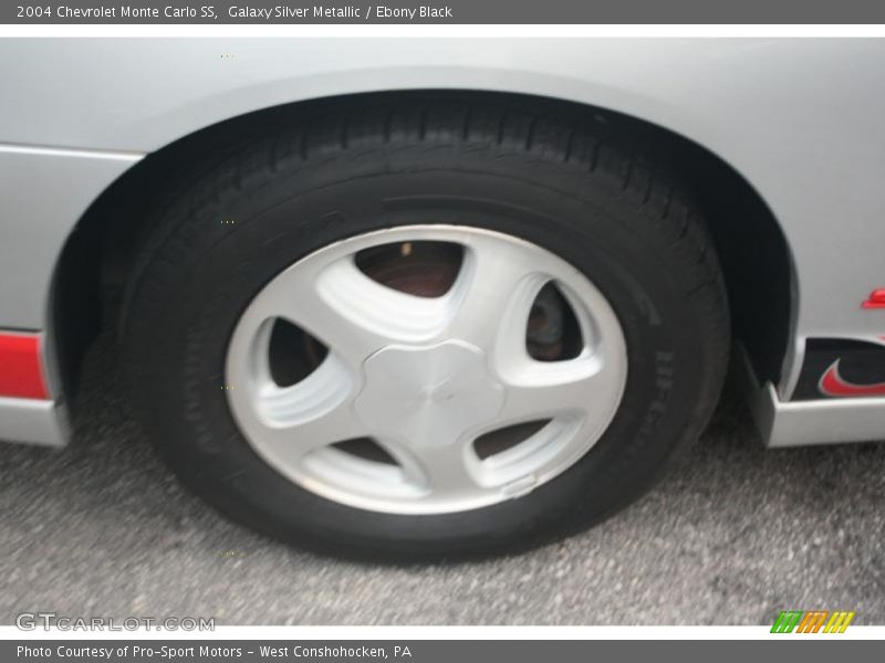 Galaxy Silver Metallic / Ebony Black 2004 Chevrolet Monte Carlo SS