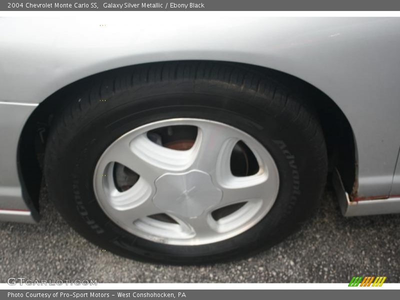 Galaxy Silver Metallic / Ebony Black 2004 Chevrolet Monte Carlo SS