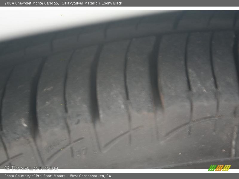 Galaxy Silver Metallic / Ebony Black 2004 Chevrolet Monte Carlo SS