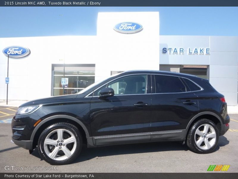 Tuxedo Black Metallic / Ebony 2015 Lincoln MKC AWD