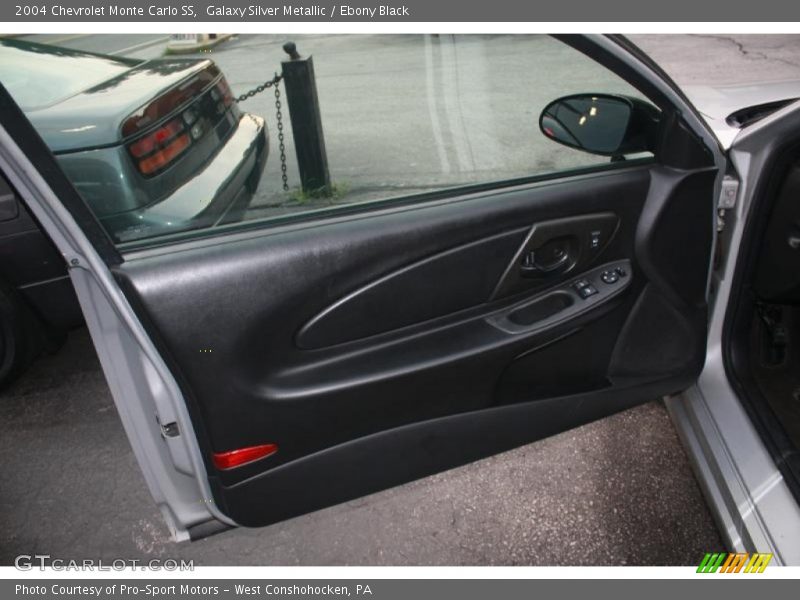 Galaxy Silver Metallic / Ebony Black 2004 Chevrolet Monte Carlo SS