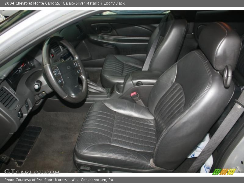 Galaxy Silver Metallic / Ebony Black 2004 Chevrolet Monte Carlo SS