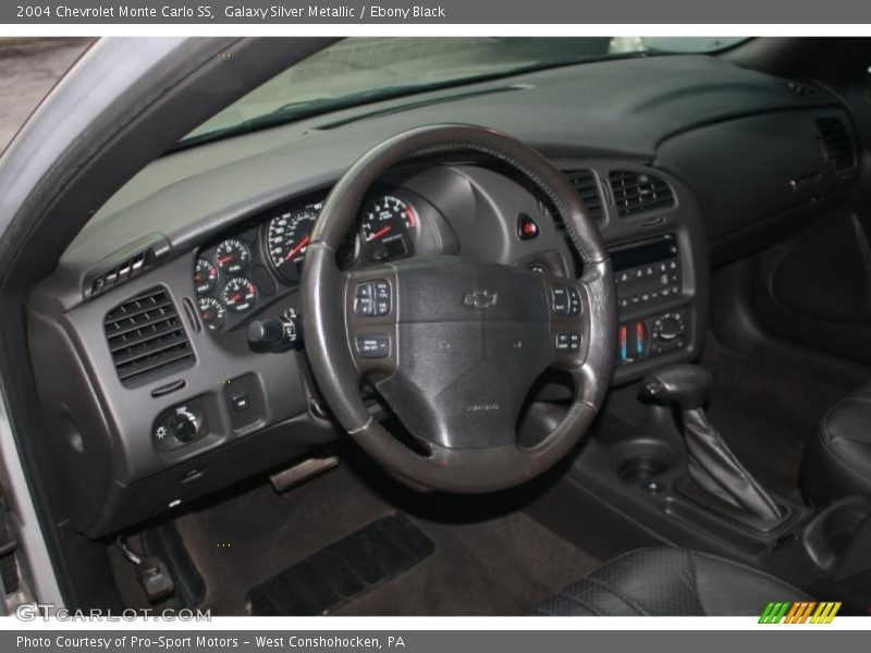 Galaxy Silver Metallic / Ebony Black 2004 Chevrolet Monte Carlo SS