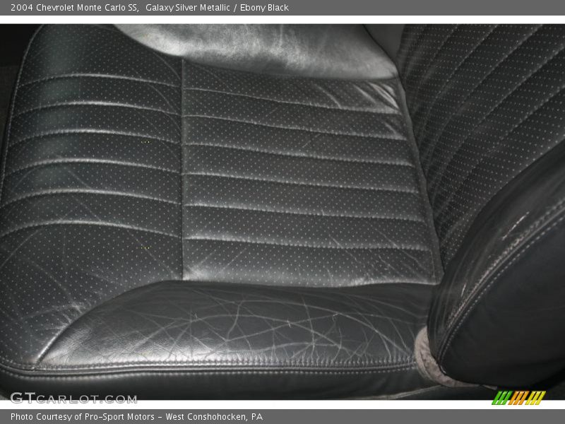 Galaxy Silver Metallic / Ebony Black 2004 Chevrolet Monte Carlo SS