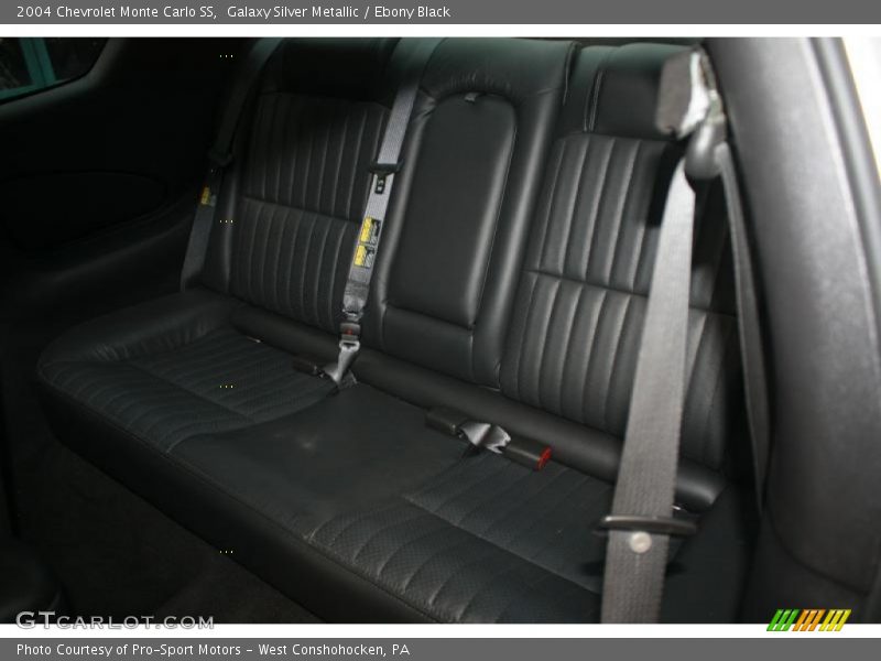 Galaxy Silver Metallic / Ebony Black 2004 Chevrolet Monte Carlo SS