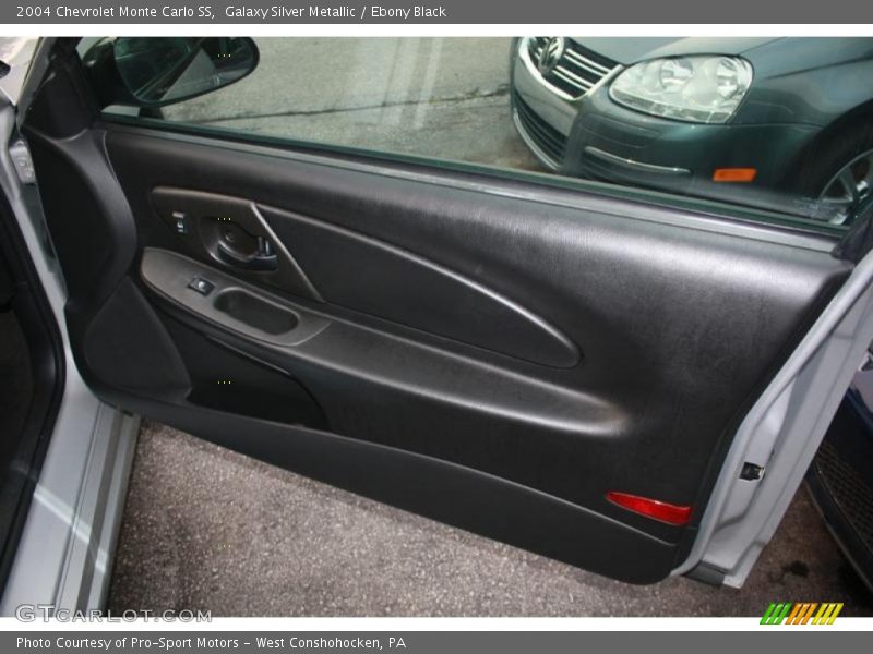 Galaxy Silver Metallic / Ebony Black 2004 Chevrolet Monte Carlo SS
