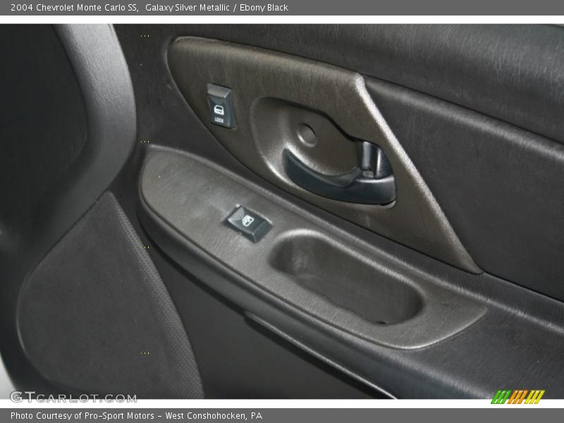 Galaxy Silver Metallic / Ebony Black 2004 Chevrolet Monte Carlo SS