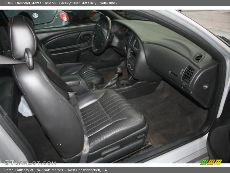 Galaxy Silver Metallic / Ebony Black 2004 Chevrolet Monte Carlo SS