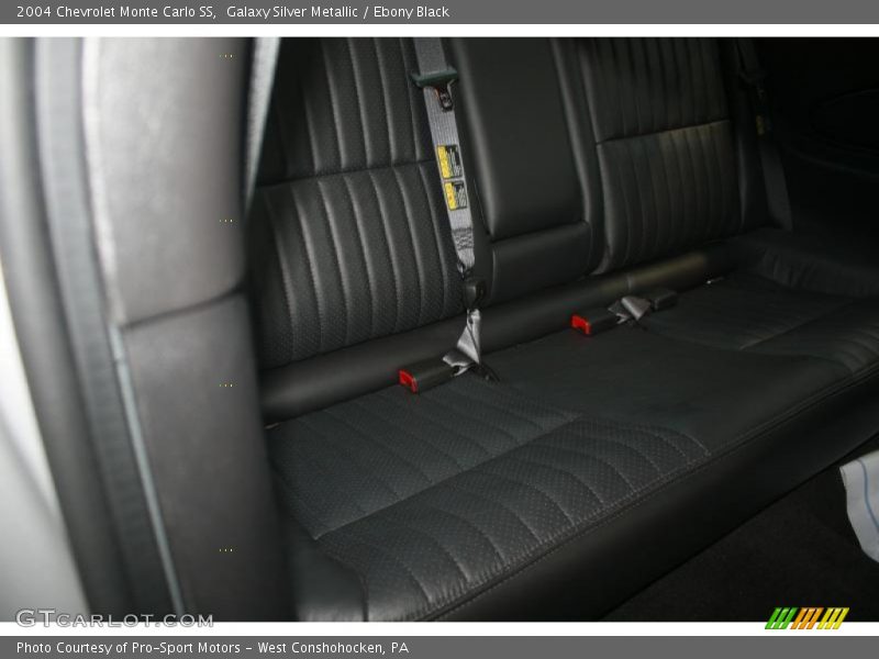 Galaxy Silver Metallic / Ebony Black 2004 Chevrolet Monte Carlo SS