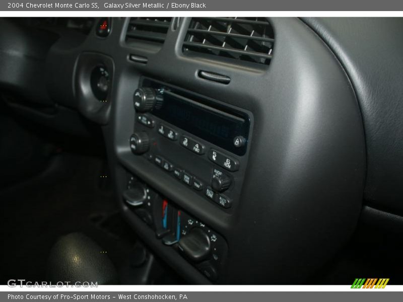 Galaxy Silver Metallic / Ebony Black 2004 Chevrolet Monte Carlo SS