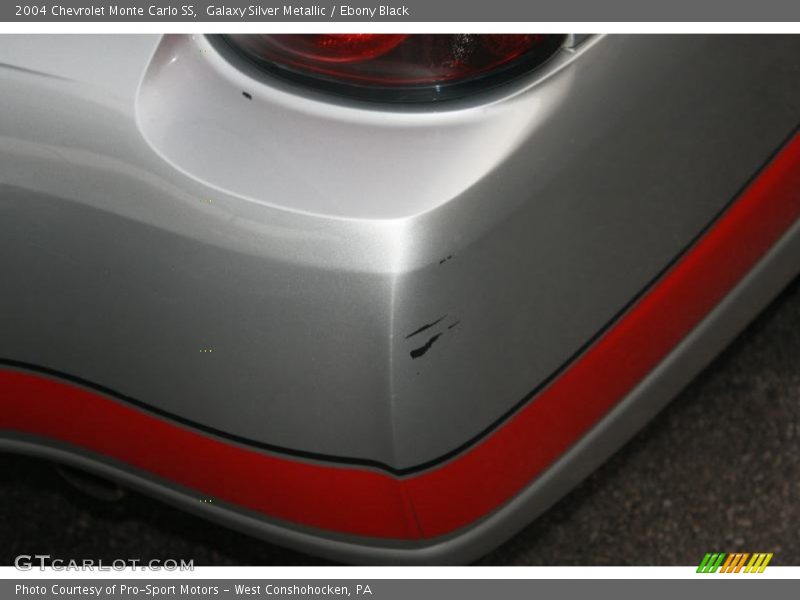 Galaxy Silver Metallic / Ebony Black 2004 Chevrolet Monte Carlo SS