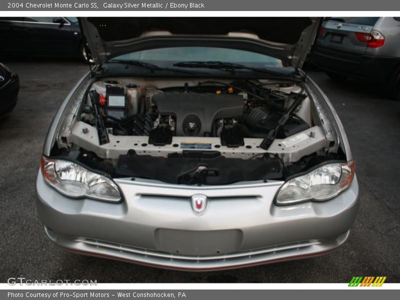 Galaxy Silver Metallic / Ebony Black 2004 Chevrolet Monte Carlo SS