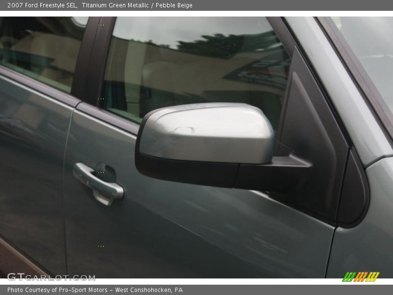 Titanium Green Metallic / Pebble Beige 2007 Ford Freestyle SEL