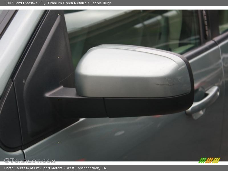 Titanium Green Metallic / Pebble Beige 2007 Ford Freestyle SEL