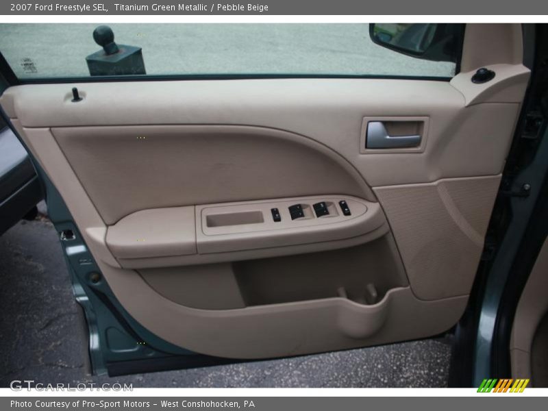 Titanium Green Metallic / Pebble Beige 2007 Ford Freestyle SEL