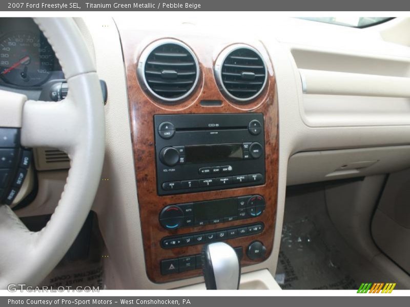 Titanium Green Metallic / Pebble Beige 2007 Ford Freestyle SEL